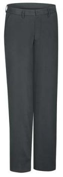 Ashworth Microfiber Mini Check Flat Front Pant